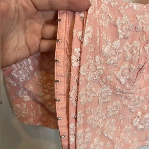NWOT Wild Fable Floral Corset Top - Picture 5 of 6